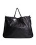 Chanel CC Quilted Shoulder Bag, &pound;1,900, Handbags, Black, Leather, Front view
